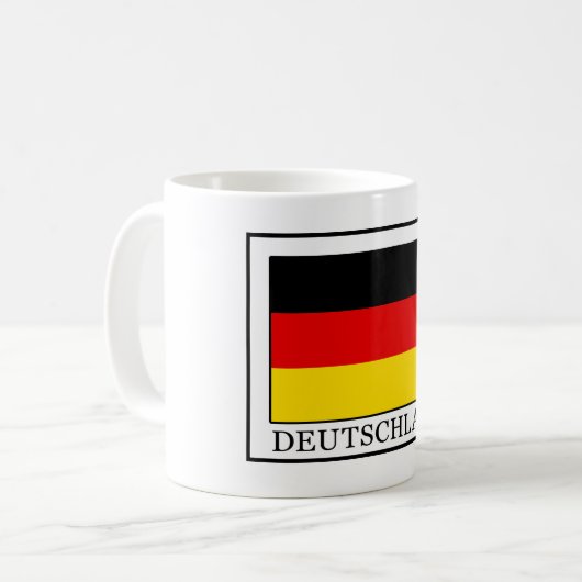 Deutschland Kaffeetasse (Vorderseite Links)