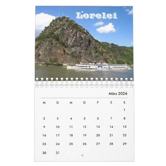 Deutschland Kalender (Mär 2026)