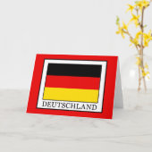 Deutschland Karte (Gelbe Blume)