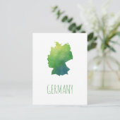 Deutschland Karte (Stehend Vorderseite)