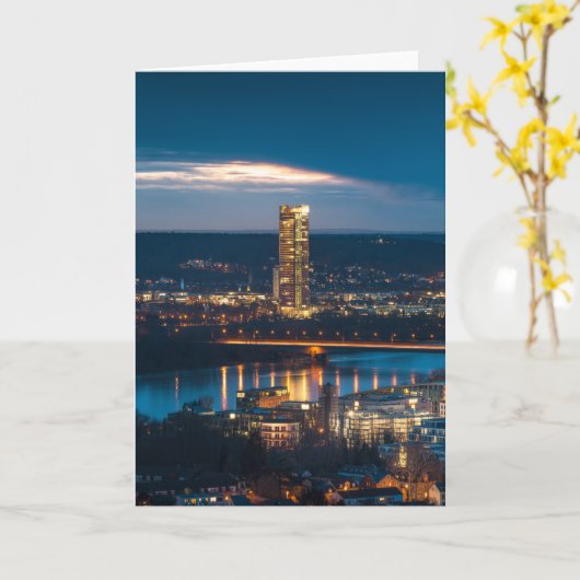 Deutschland Karte (Gelbe Blume)