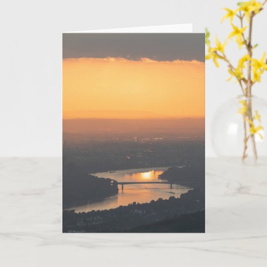 Deutschland Karte (Gelbe Blume)