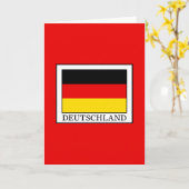 Deutschland Karte (Gelbe Blume)