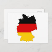 Deutschland Karte (Vorne/Hinten)