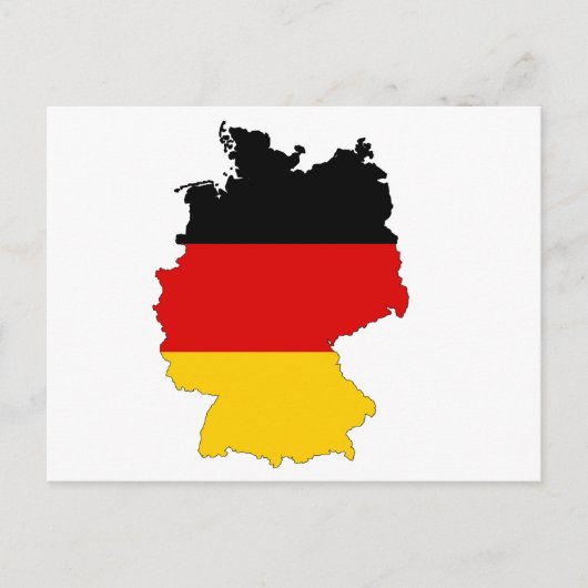 Deutschland Karte (Vorderseite)