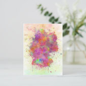 Deutschland Karte Aquarellsteine (Stehend Vorderseite)