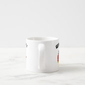 Deutschland Karte - Deutsche Flagge - Deutschland  Espressotasse (Rückseite)