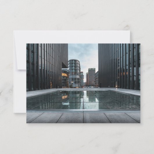 Deutschland-Karte Düsseldorf (Vorderseite)