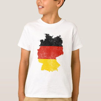 Deutschland Karte Flag Geschenk T-Shirt