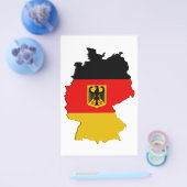 Deutschland-Karte Flyer (Einzeln)
