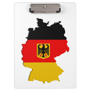 Deutschland-Karte Klemmbrett
