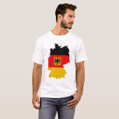 Deutschland-Karte T-Shirt (Vorne ganz)