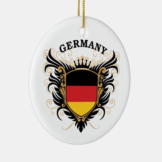 Deutschland Keramik Ornament (Rechts)