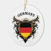 Deutschland Keramik Ornament (Links)