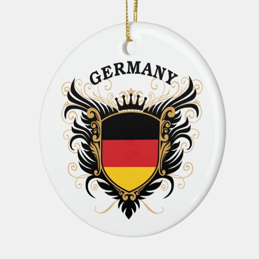 Deutschland Keramik Ornament (Links)