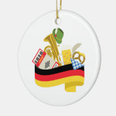 Deutschland Keramik Ornament (Links)