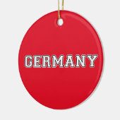 Deutschland Keramikornament (Links)
