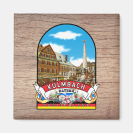 Deutschland Kulmbach Vintage souvenir Magnet