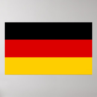 Deutschland - Landesflagge Poster