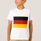 Deutschland Landesflagge T-Shirt (Vorderseite)