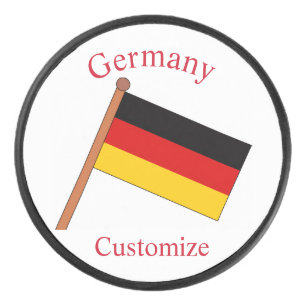 Deutschland Landesflagge Thunder_Cove Eishockey Puck