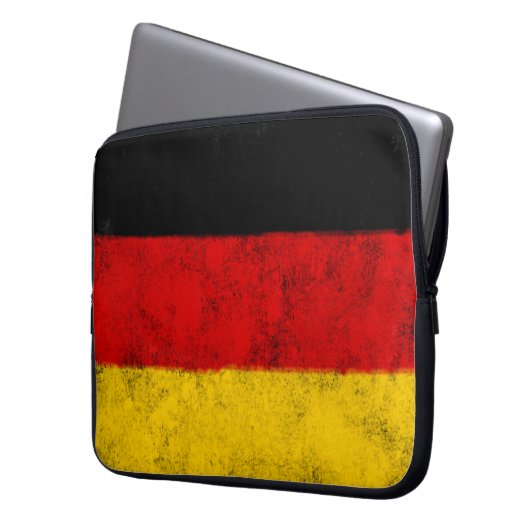 Deutschland Laptopschutzhülle (Vorderseite Links)