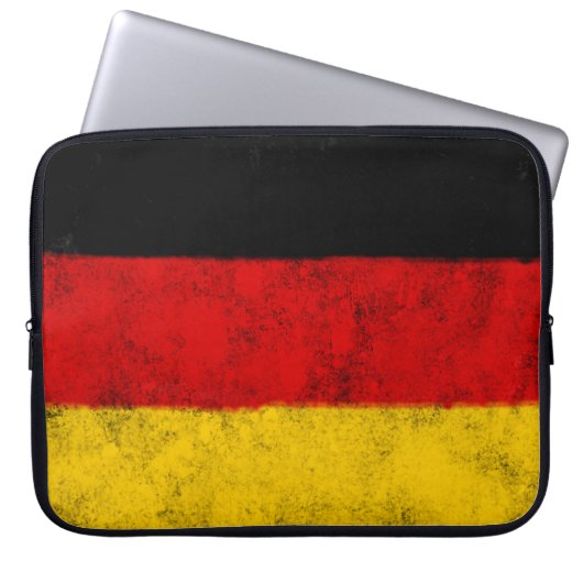 Deutschland Laptopschutzhülle (Vorderseite)
