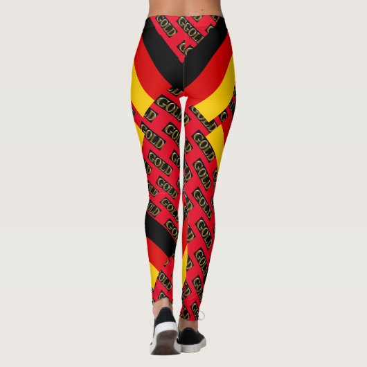 DEUTSCHLAND LEGGINGS (Rückseite)