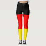 Deutschland Leggings<br><div class="desc">Leggings mit Bild der deutschen Flagge und des Wortes,  Deutschland auf der Rückseite,  schwarz,  gelb und rot.</div>
