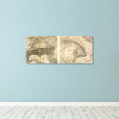 Deutschland Leinwanddruck (Insitu (Holzboden))