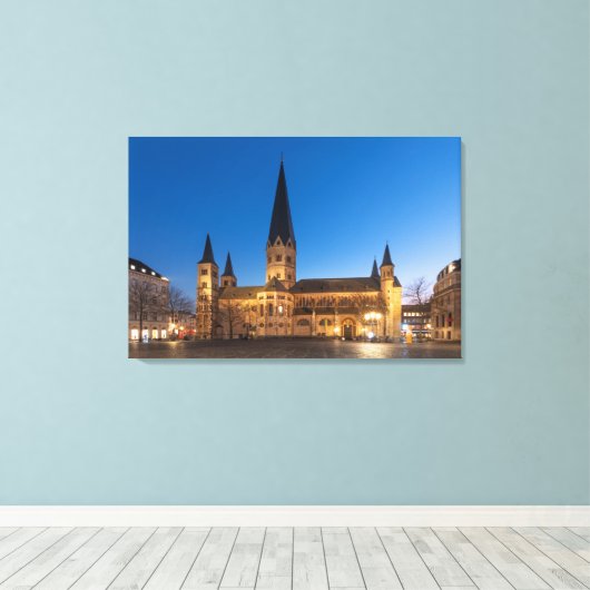 Deutschland Leinwanddruck (Insitu (Holzboden))