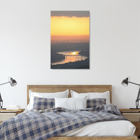 Deutschland Leinwanddruck (Insitu (Schlafzimmer))