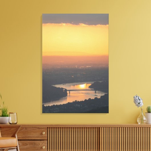 Deutschland Leinwanddruck (Insitu (Wohnzimmer))