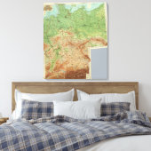 Deutschland Leinwanddruck (Insitu (Schlafzimmer))