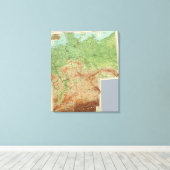 Deutschland Leinwanddruck (Insitu (Holzboden))