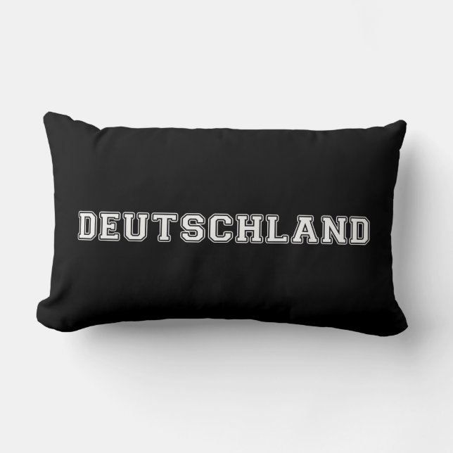 Deutschland Lendenkissen (Vorderseite)