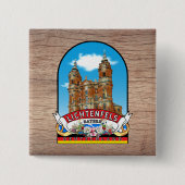 Deutschland Lichtenfels Vintage souvenir Button (Vorderseite)