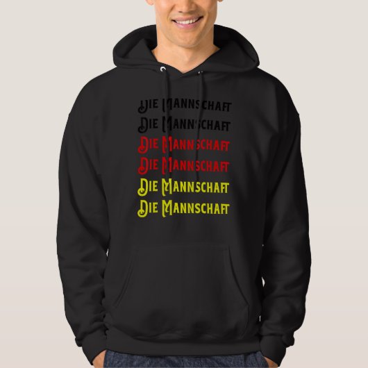 Deutschland Liebe Hoodie (Vorderseite)