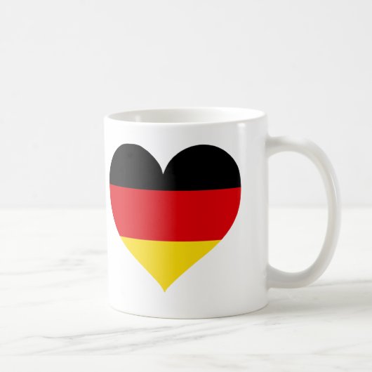 Deutschland Liebe Kaffeetasse (Rechts)