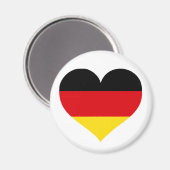 Deutschland Liebe Magnet (Vorderseite/Rückseite)
