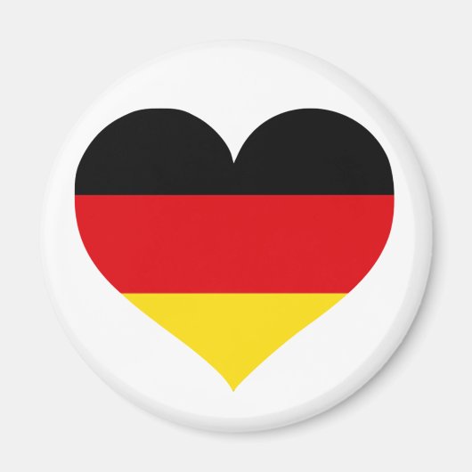Deutschland Liebe Magnet (Vorne)