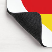 Deutschland Liebe Mousepad (Ecke)