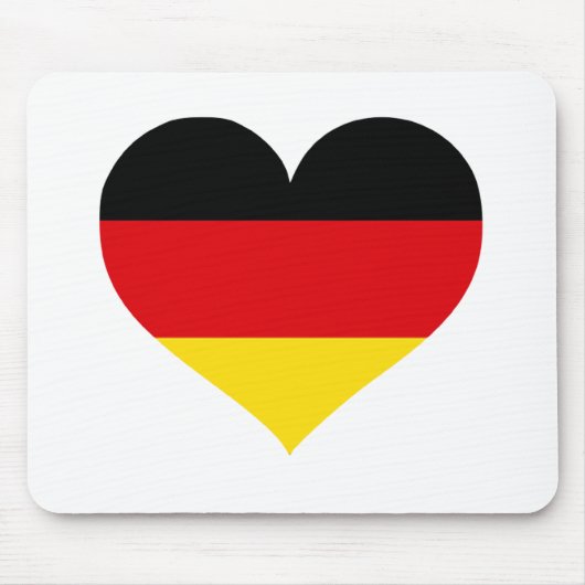 Deutschland Liebe Mousepad (Vorne)