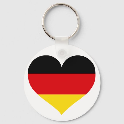 Deutschland Liebe Schlüsselanhänger (Vorderseite)