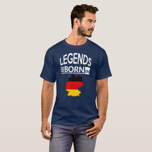 Deutschland-Liebe-sind deutsche T-Shirt (Vorne ganz)
