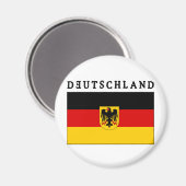 Deutschland Magnet (Vorderseite/Rückseite)