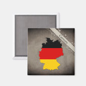 Deutschland Magnet (Vorderseite/Rückseite)