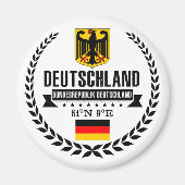 Deutschland Magnet (Vorne)
