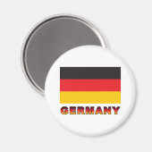 Deutschland Magnet (Vorderseite/Rückseite)