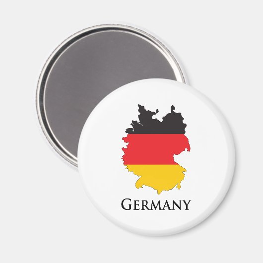 Deutschland Magnet (Vorderseite/Rückseite)